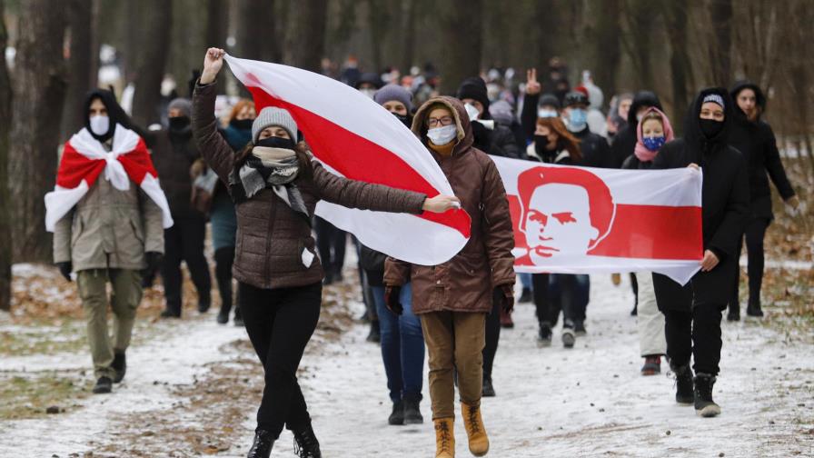 Crecen las protestas en Bielorrusia Crecen las protestas en Bielorrusia