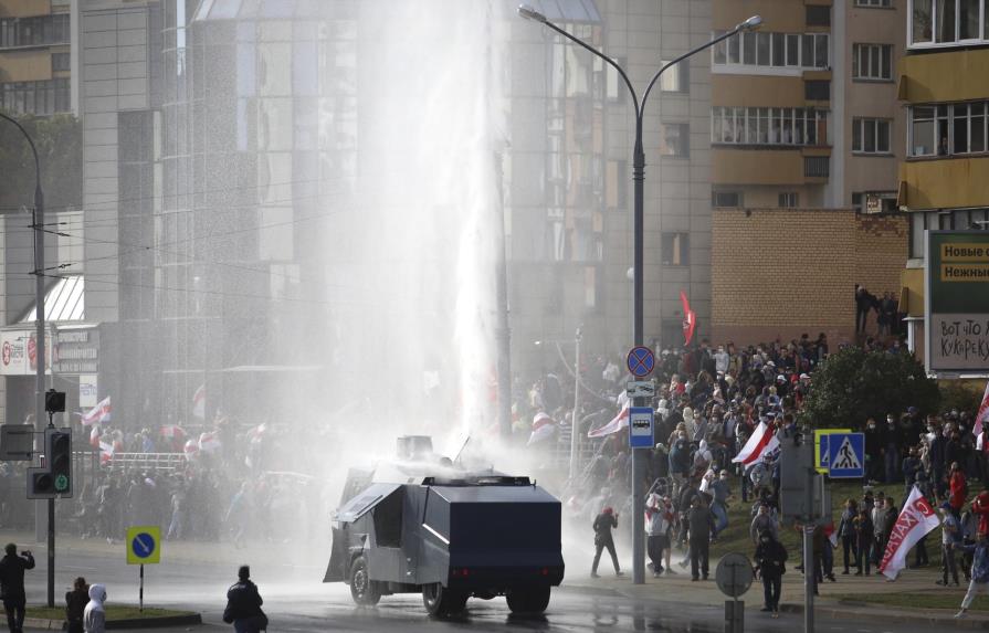 Noveno domingo consecutivo de protestas en Bielorrusia