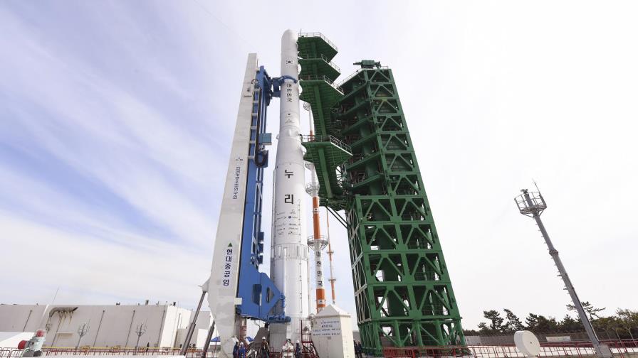 Corea del Sur alista prueba de su primer cohete espacial