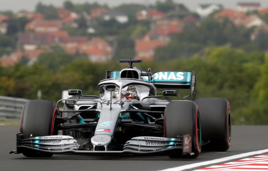 Lewis Hamilton comenzó bien el Gran Premio de Hungría 