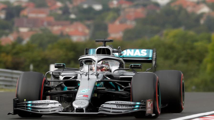 Lewis Hamilton comenzó bien el Gran Premio de Hungría 
