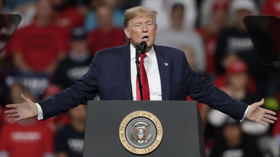 Trump se queja porque no le otorgaron Premio Nobel de la Paz