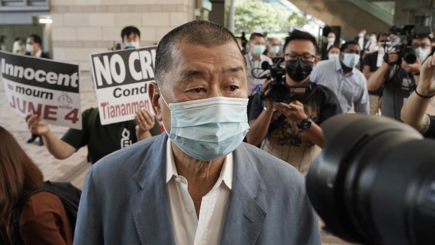 Hong Kong acusa a magnate Jimmy Lai por ley de seguridad Hong Kong acusa a magnate Jimmy Lai por ley de seguridad