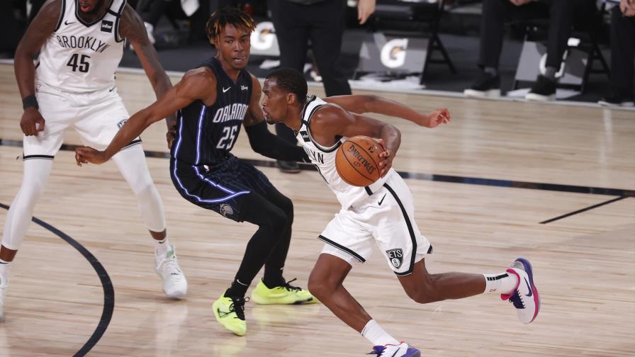 Nets vencen al Magic y están 5-2 en la burbuja Nets vencen al Magic y están 5-2 en la burbuja