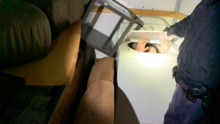 Descubren 11 migrantes que pretendían ingresar a EE.UU. dentro de electrodomésticos Descubren 11 migrantes que pretendían ingresar a EE.UU. dentro de electrodomésticos