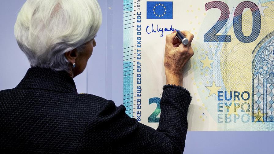 Nueva jefa del BCE agrega su firma a billetes de euro Nueva jefa del BCE agrega su firma a billetes de euro