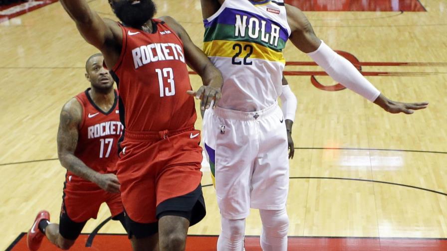 Harden aporta 40, Rockets derrotan a Pelicans Harden aporta 40, Rockets derrotan a Pelicans