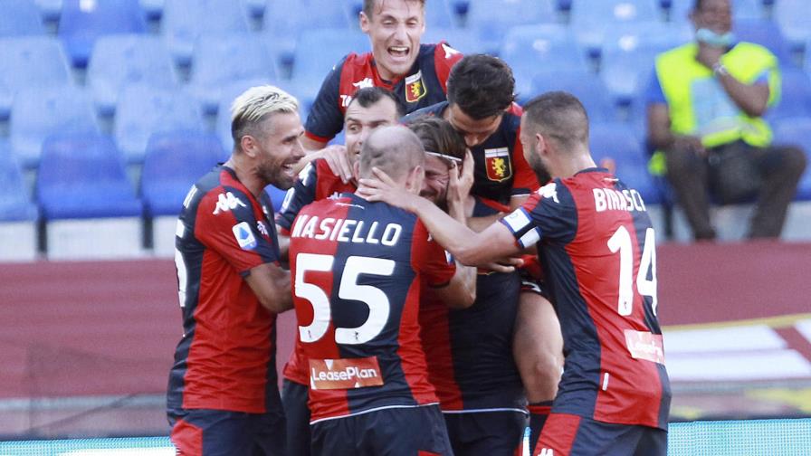 Genoa vence 2-0 a Spal y sale del descenso
