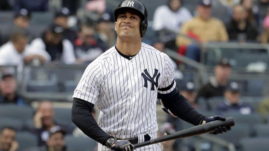 Giancarlo Stanton pega dos jonrones e iguala marca de los Yankees Giancarlo Stanton pega dos jonrones e iguala marca de los Yankees