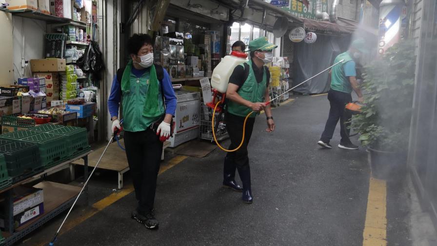 Suben los contagios por coronavirus en India, Corea del Sur