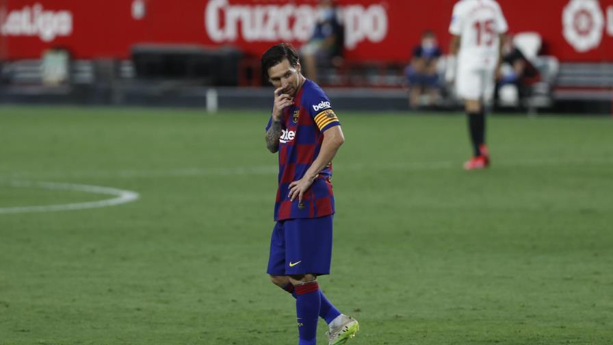 El Barcelona se atora con empate (0-0) en Sevilla y puede perder liderato a manos del Real Madrid