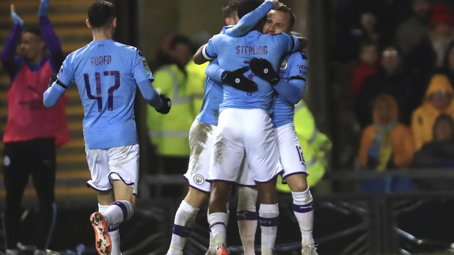 City, United y Leicester avanzan a semifinales de la Copa