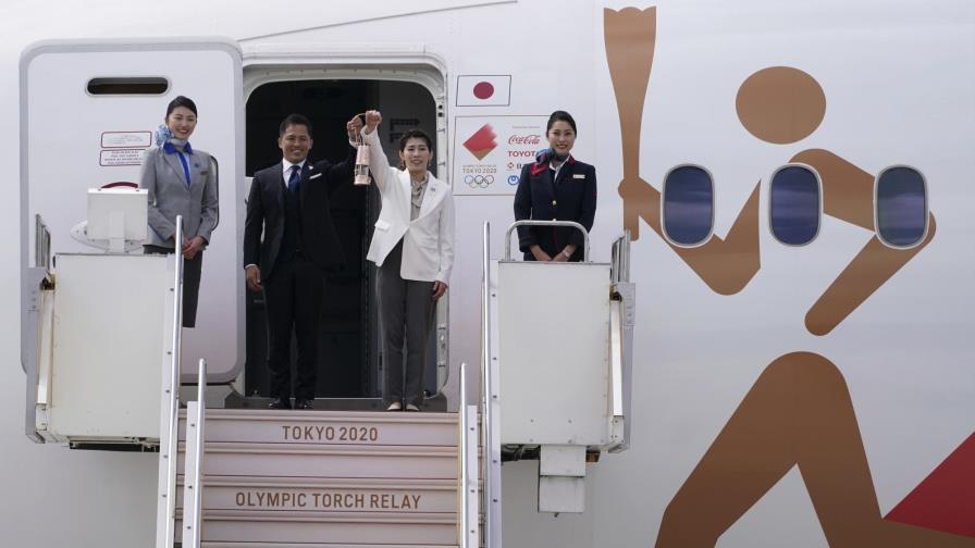 Aunque llama olímpica llegó a Japón, persisten las dudas Aunque llama olímpica llegó a Japón, persisten las dudas