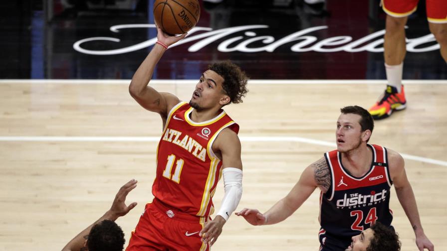 Hawks vencen a Wizards, aseguran su lugar en los playoffs