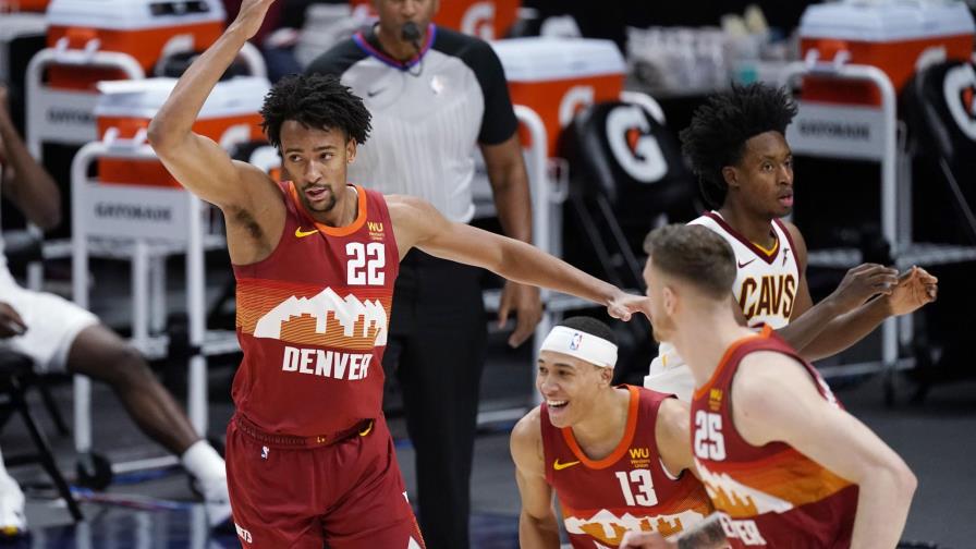Nuggets aplastan a Cavs y cortan mala racha