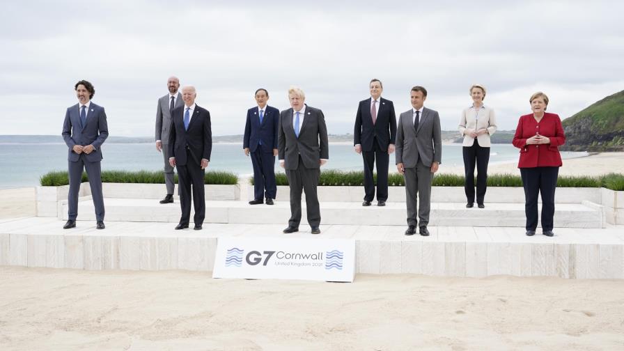 G7 promete compartir vacunas y economía mundial equitativa