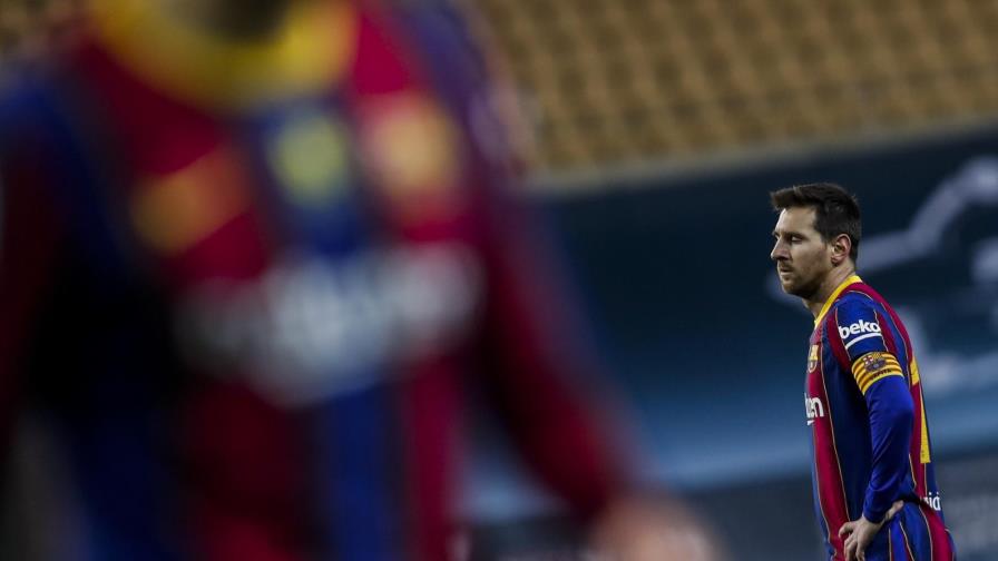 Messi afronta sanción por primera expulsión con Barcelona