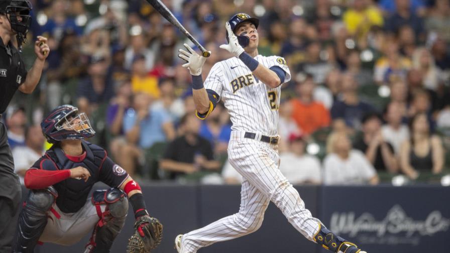 Yelich impulsa 6 carreras; Cerveceros vencen a Nacionales