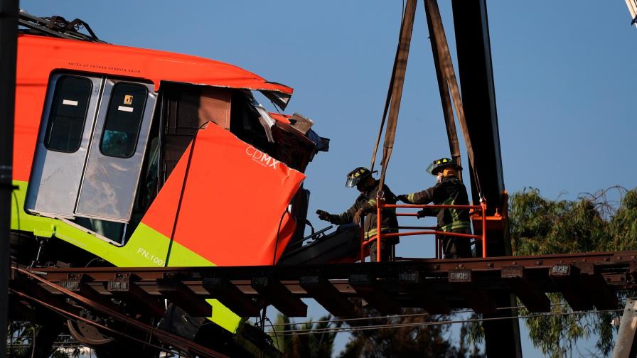 El presagio de un accidente temido por vecinos y usuarios del metro mexicano