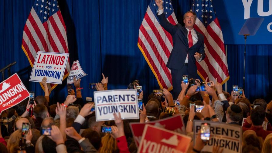 Republicanos ganan Virginia y disputan Nueva Jersey en un revés para Biden