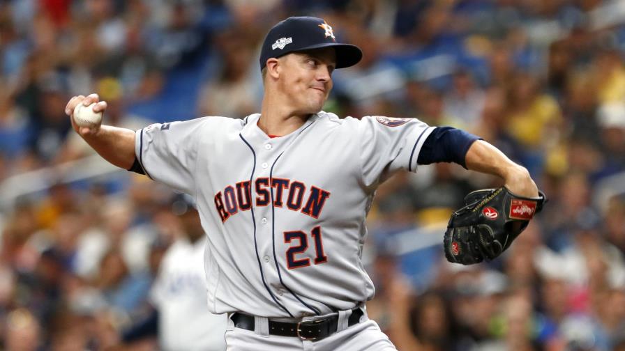 Astros alinean a sus aces ante los Yanquis