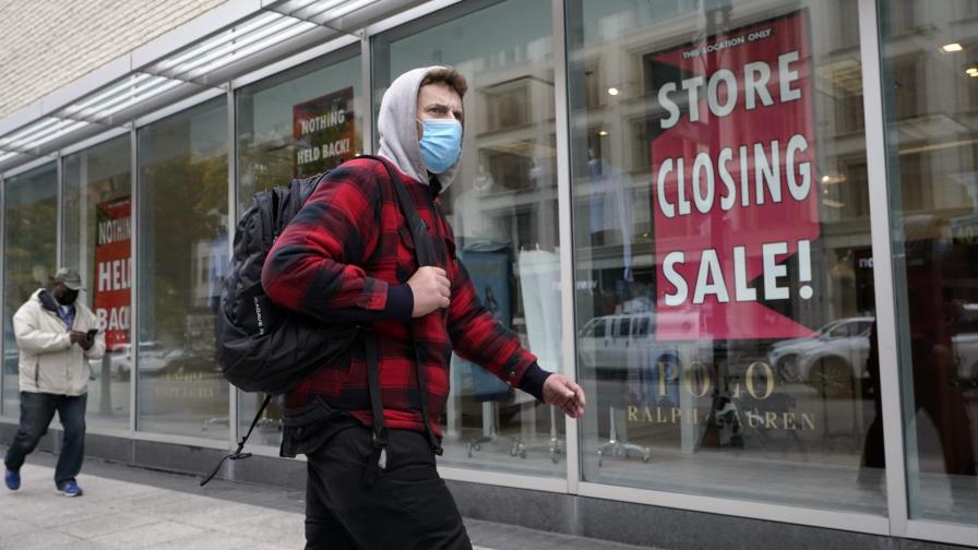 Economía de EEUU crece a 4,1% en último trimestre de 2020