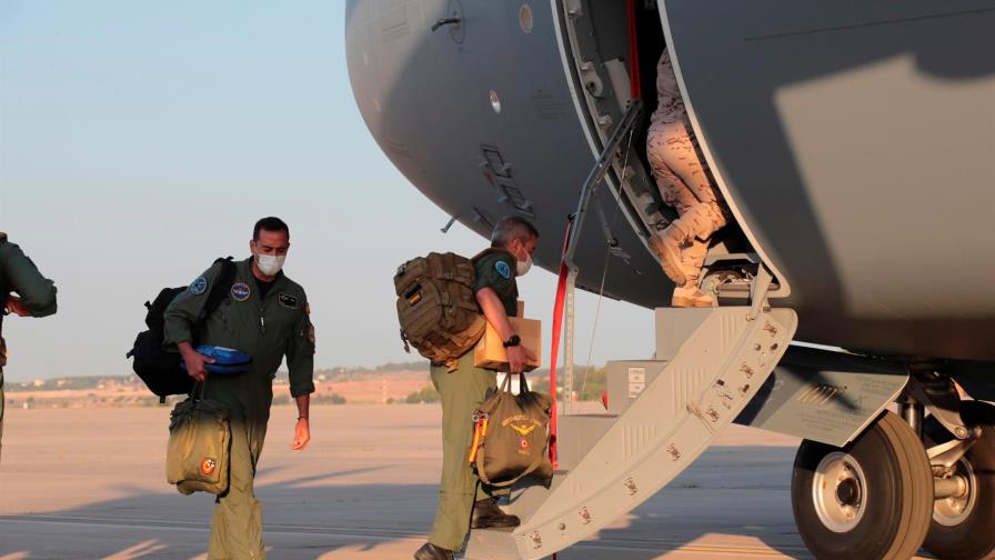 Vuela a Madrid desde Dubái primer avión español con evacuados de Afganistán