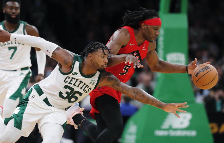 Raptors aplastan a Celtics; estropean debut de Udoka en casa