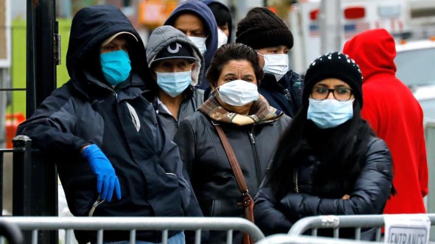 Nueva York recomienda salir a la calle con la boca y la nariz cubiertas