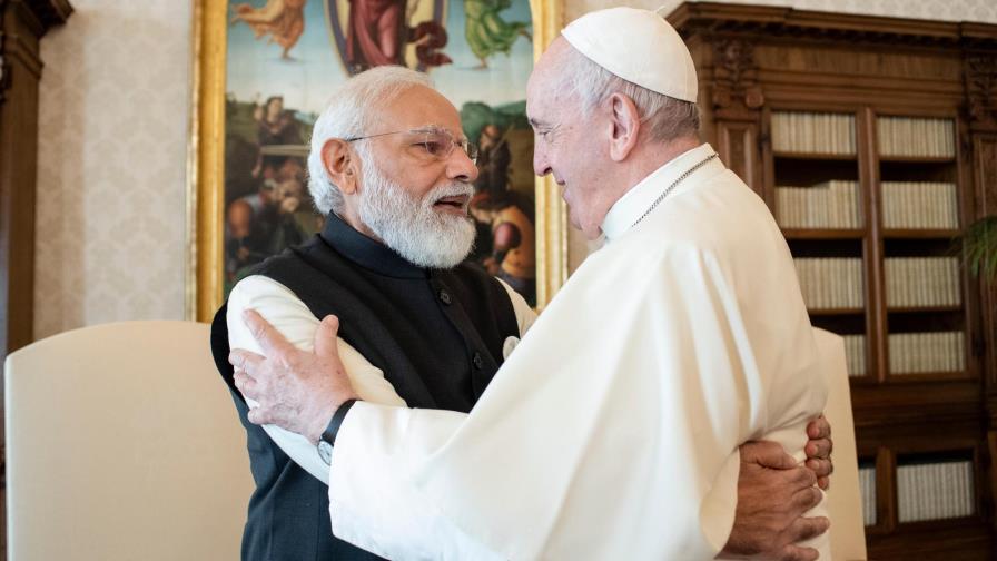 Modi invita a papa a visitar India tras plan fallido en 2017