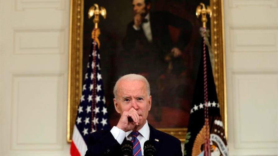 Biden, afligido tras ataque contra policías que custodiaban el Capitolio