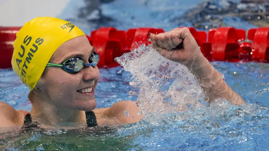 Ledecky finalmente se cuelga un oro; domina los 1.500 metros Ledecky finalmente se cuelga un oro; domina los 1.500 metros