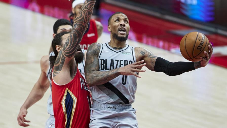 Vídeo | Lillard anota 50 y los Blazers ganan a Pelicans