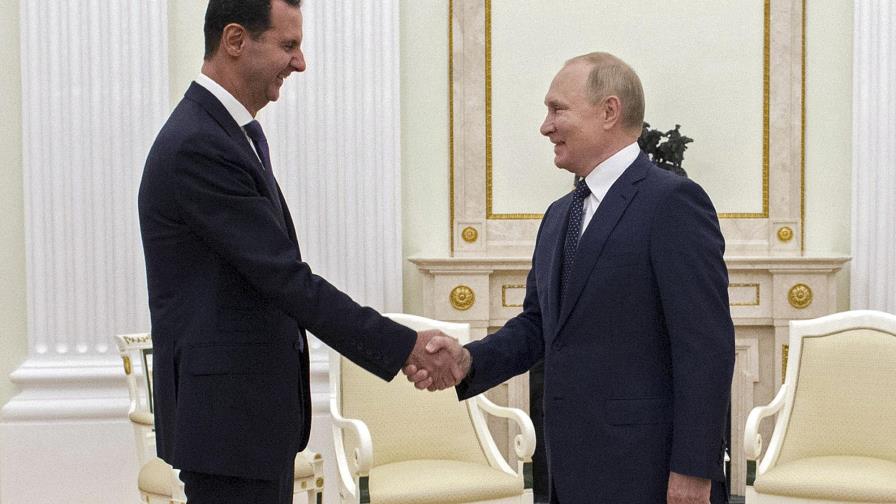 Putin y Assad abordan situación en Siria en cumbre en Moscú