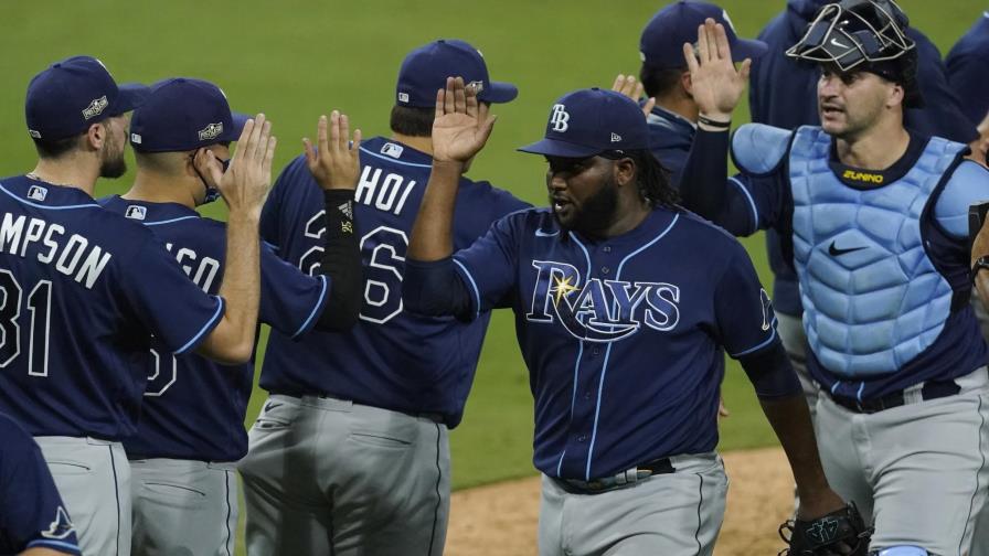 Rays vencen a Astros; están a 1 triunfo de Serie Mundial