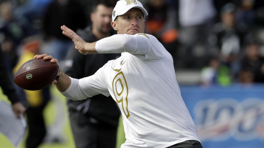 Brees quiere seguir con los Saints en 2020