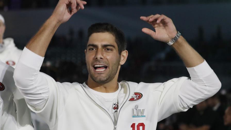 Garoppolo aprende de Brady de cara a debut en Super Bowl