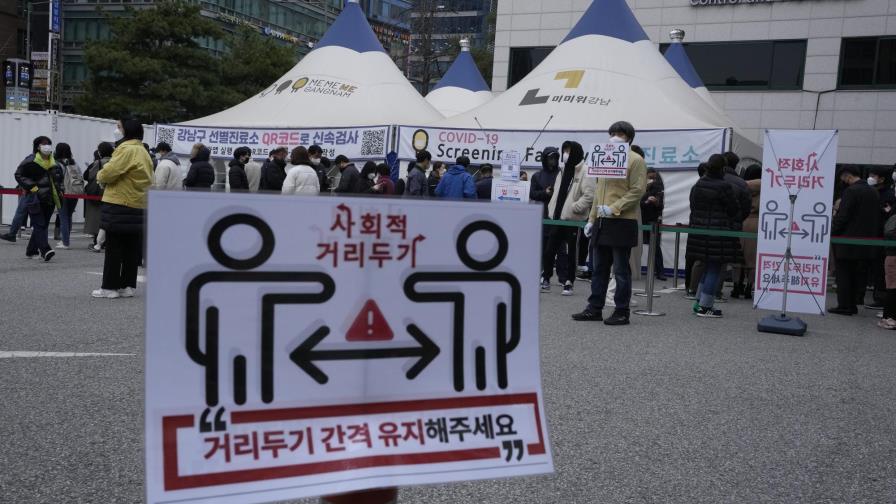 Corea del Sur supera 7.000 nuevos casos por 3er día seguido