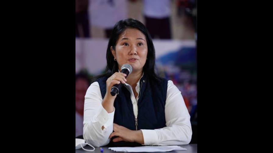 Fujimori acusa al presidente Sagasti de entrometerse en el proceso electoral