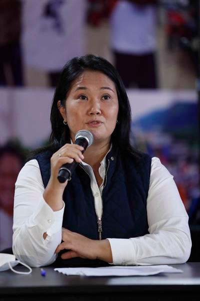 Keiko Fujimori pide anular 200,000 votos de las elecciones en Perú