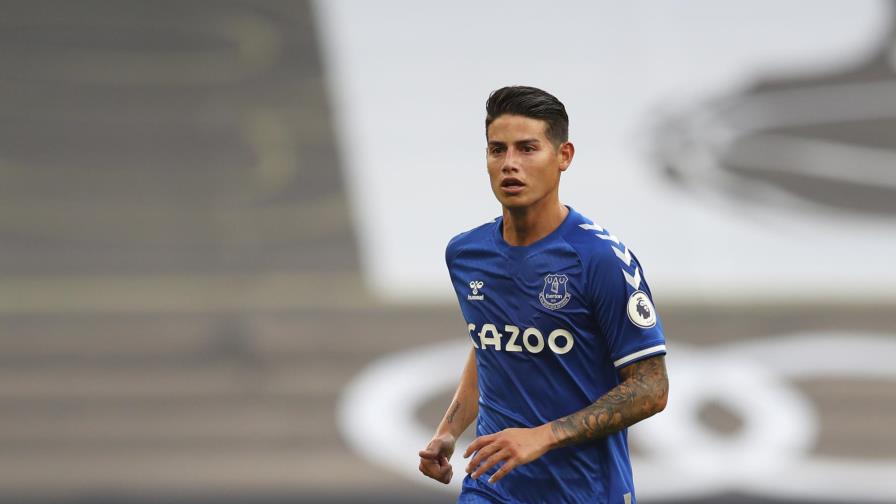 James brilla en su debut, Everton derrota 1-0 a Tottenham