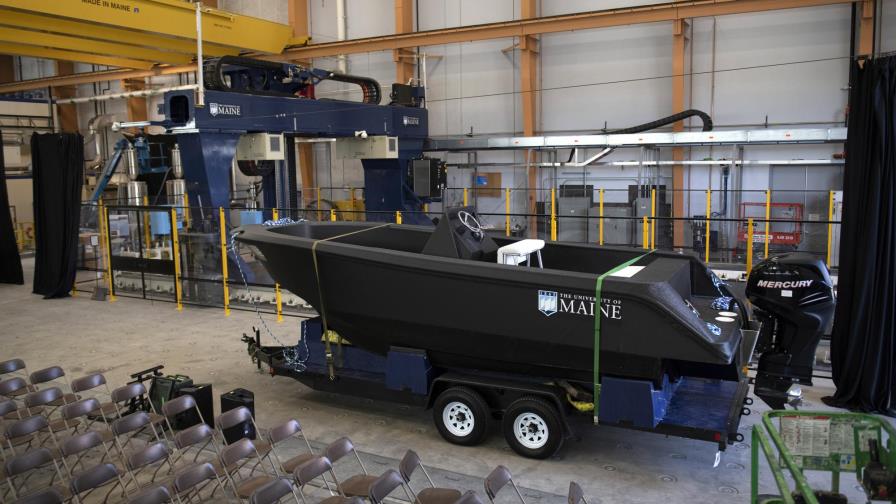 Universidad de Maine imprime objeto más grande del mundo