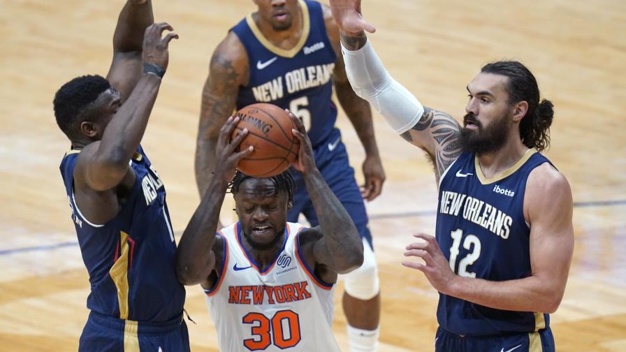 Knicks frenan a Williamson, vencen a Pelicans