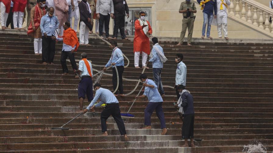 India reporta otro récord diario de casos de coronavirus