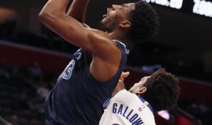 Grizzlies ganan 125-112 a Pistons con fuego de Jackson Jr.