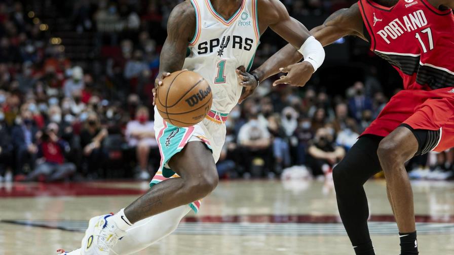 Forbes guía a Spurs a triunfo por 114-83 sobre Trail Blazers
