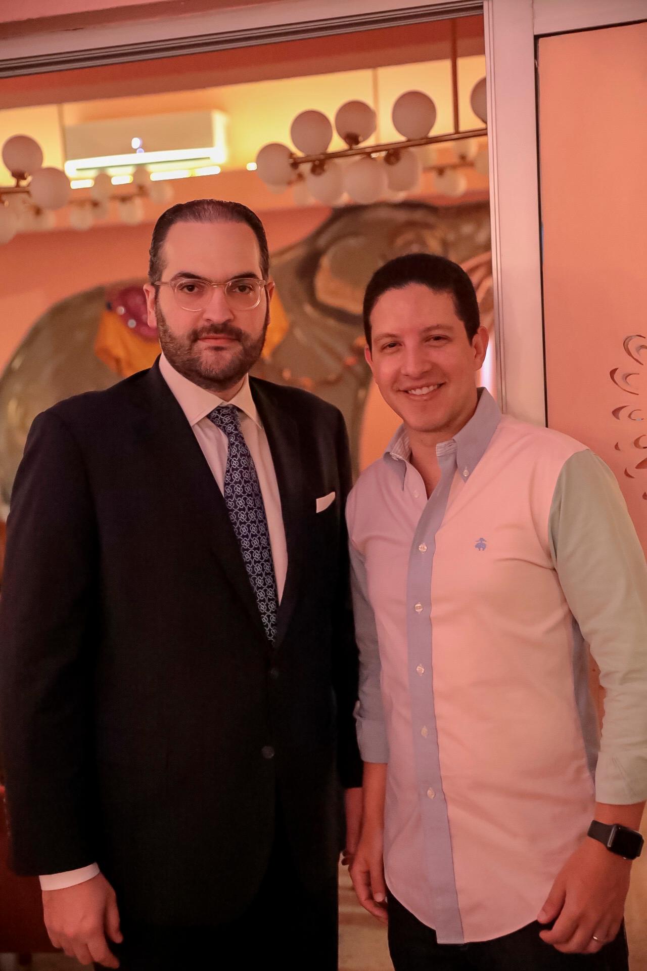 Nassim Alemany y Mario Pujols.