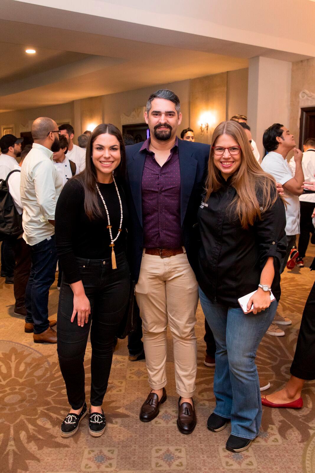 Rosa Lía Medía, Otto López-Penha y Claudia Fabián.