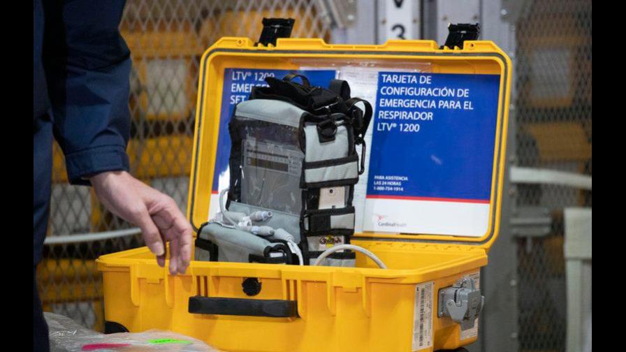 Podrían escasear medicamentos necesarios para respiradores en Estados Unidos