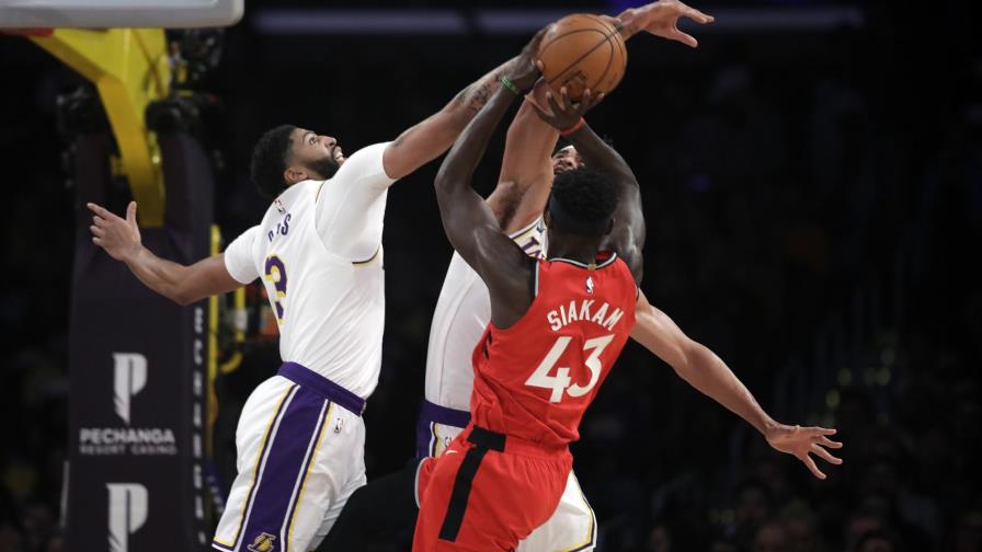 Raptors derrotan a Lakers, cortan su racha de 7 victorias Raptors derrotan a Lakers, cortan su racha de 7 victorias